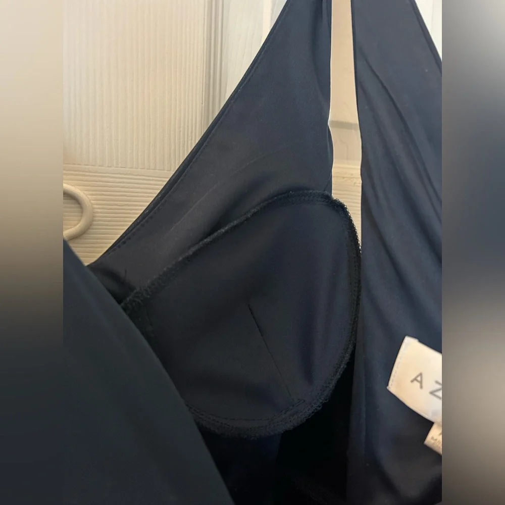 Azazie bridesmaid dress- dark navy color - Picture 9 of 13